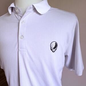 Grateful Dead Steal Your Face Callaway OptiDri Golf Polo (L)